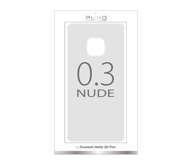 Etui Nude 0,3 mm do Huawei Mate 20 Pro przezroczyste - 477640 - zdjęcie